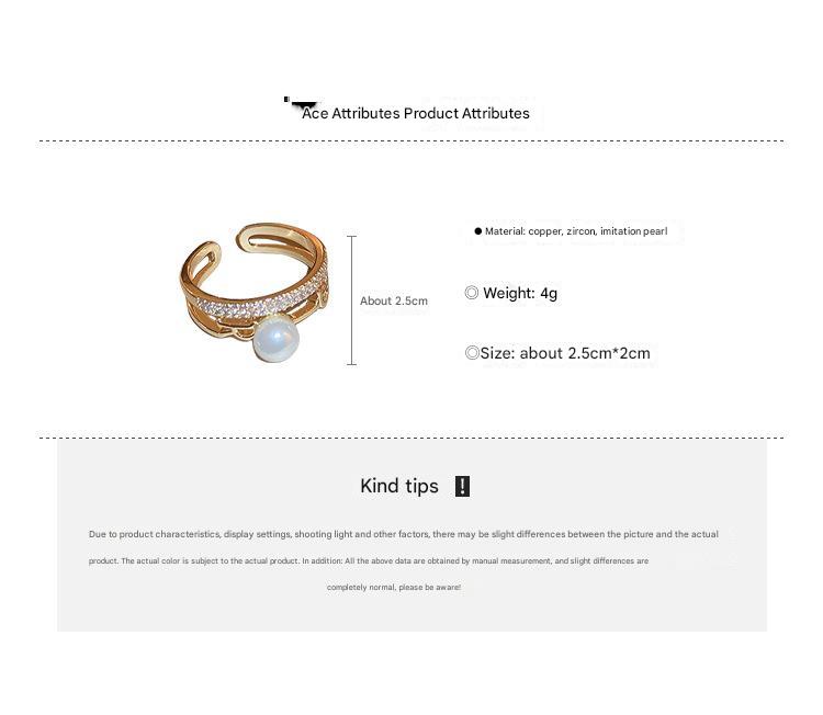 Gold plated multi-layered zircon ring