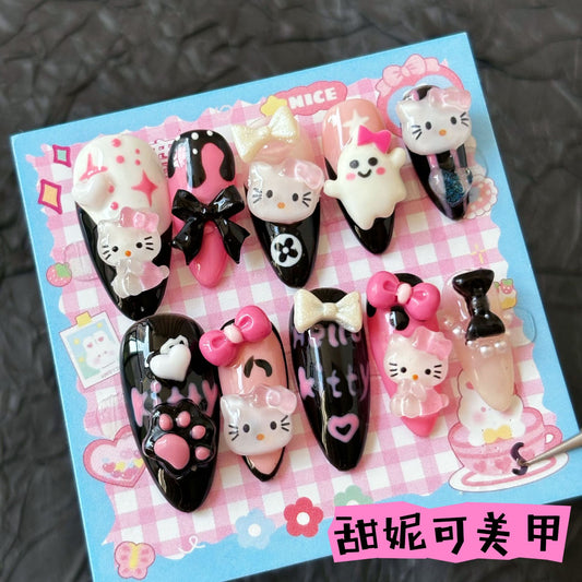 Hello Kitty Mix & Match Press On Nails