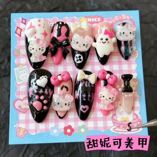 Hello Kitty Mix & Match Press On Nails