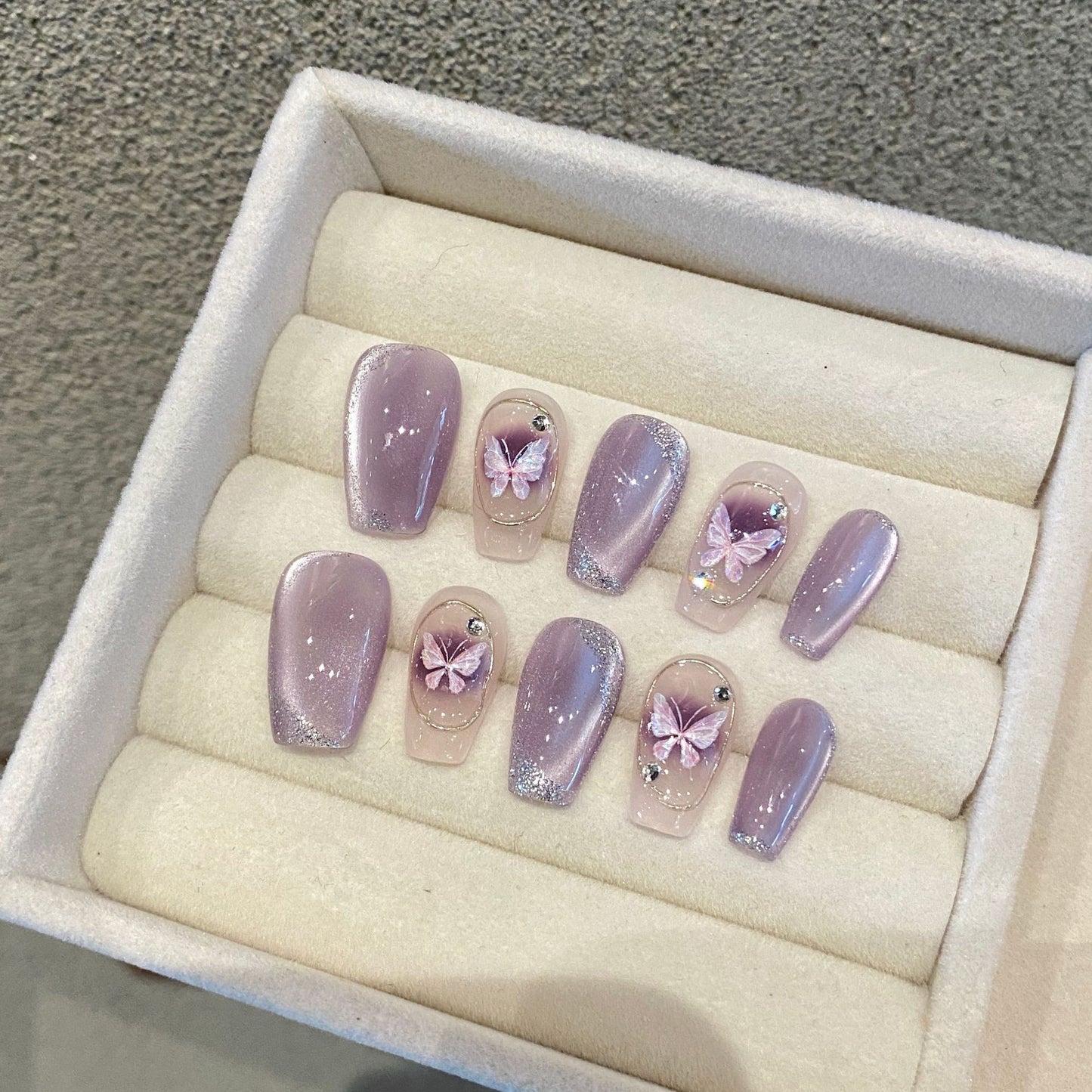 Lilac Butterfly Glow