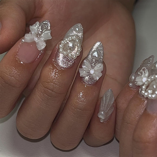 Shimmering Taupe Romance