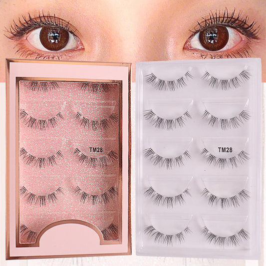 ✨5 pairs Little devil natural slender  natural artificial eyelashes  ✨