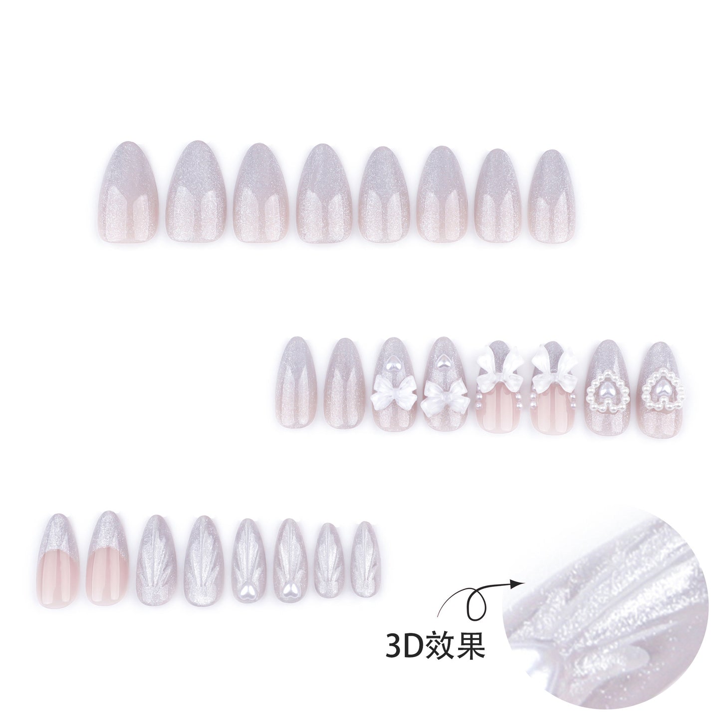 Shimmering Taupe Romance
