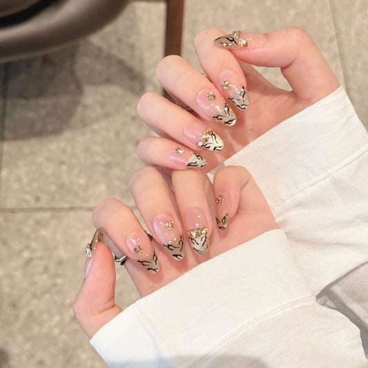 Blush Leopard Opulence