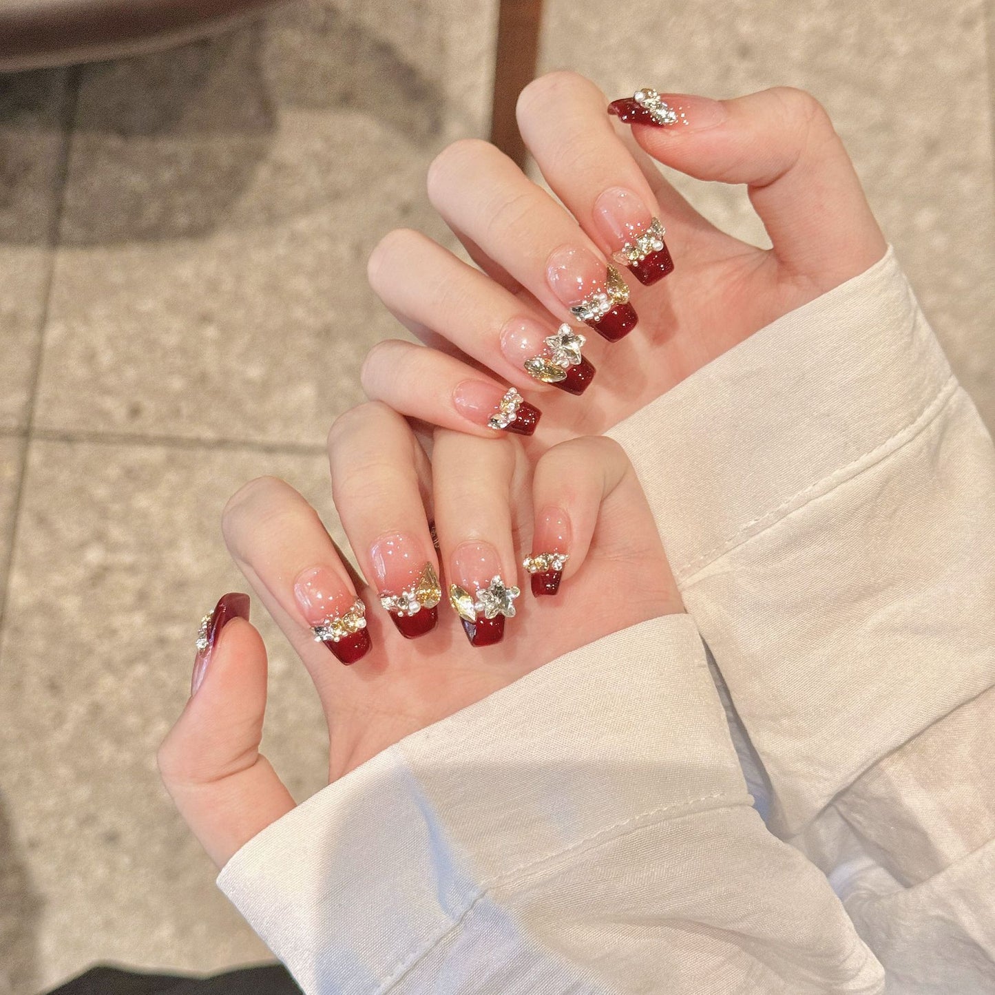Red French diamond