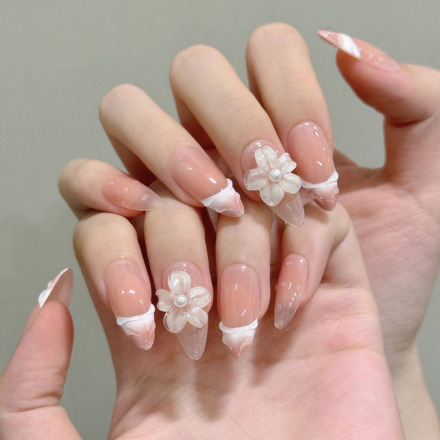 Pink peach blossom