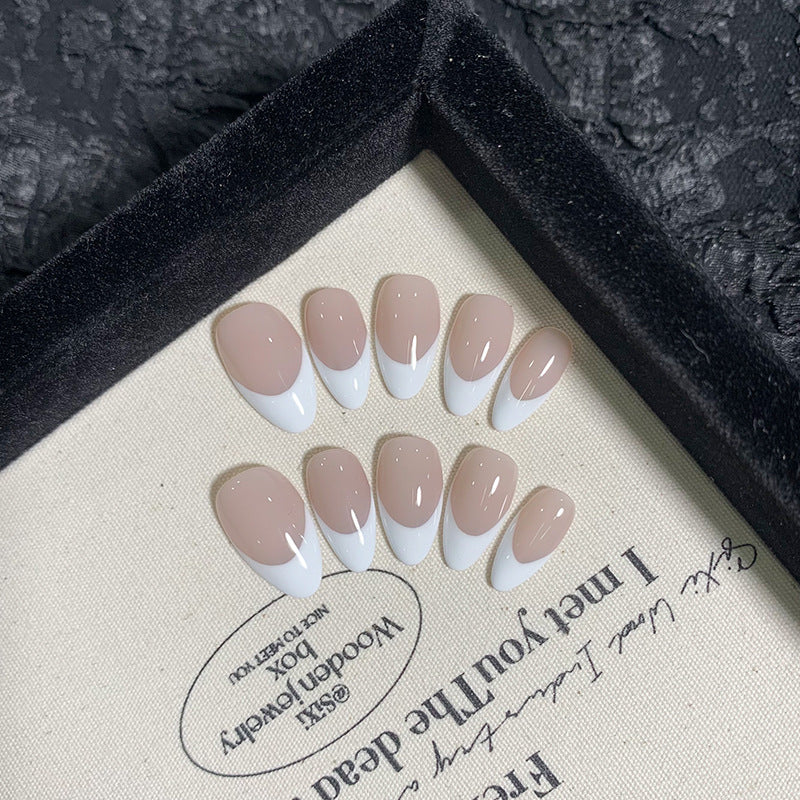 Nude Pink French Press On Nails