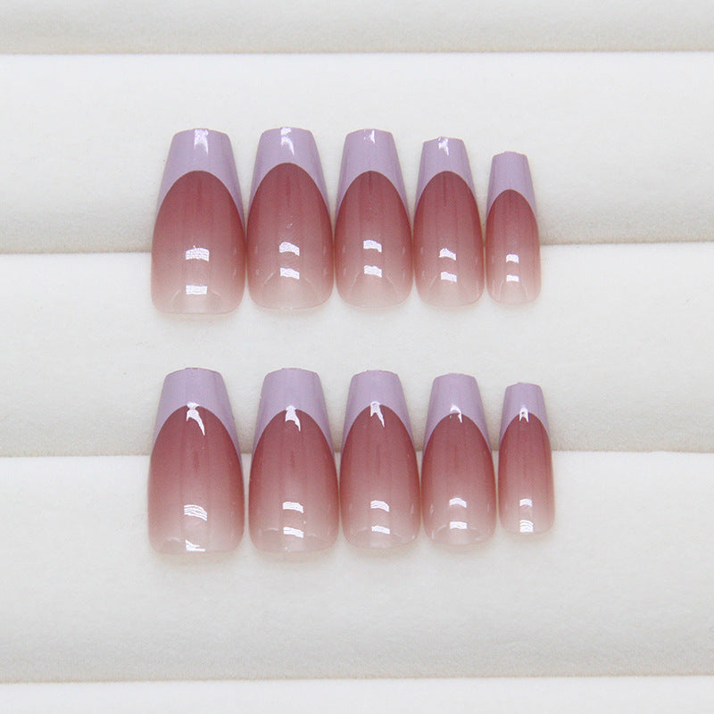 Nude Ombre French Press On Nails