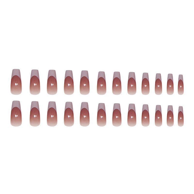 Nude Ombre French Press On Nails