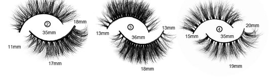 ✨20 Pairs  Thick Three-Dimensional  Natural Curling ✨