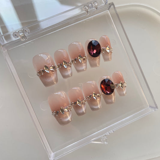 Blush Garnet Glow