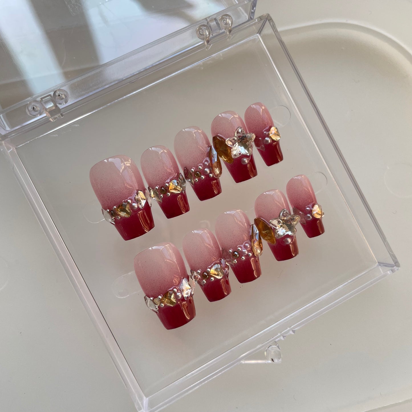 Red French diamond