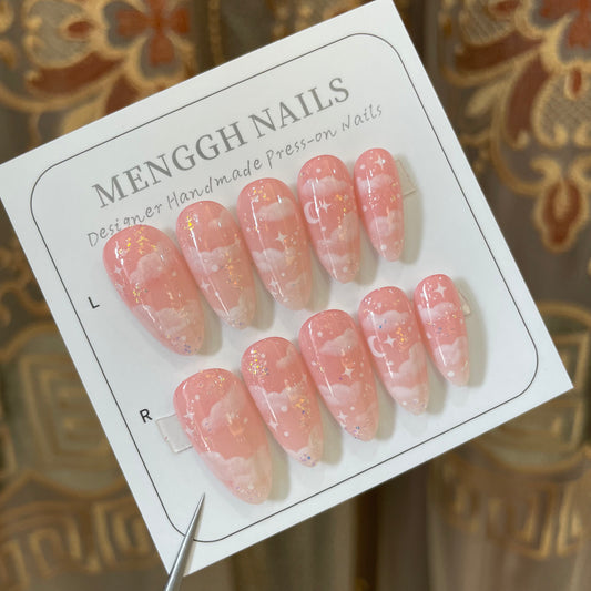 Blush Cloud Dreamscape
