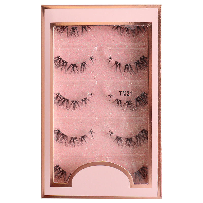 ✨5 pairs Little devil natural slender  natural artificial eyelashes  ✨