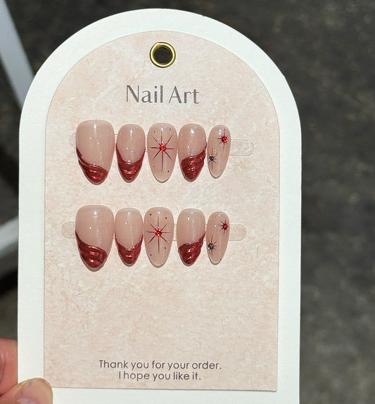 Red eight-pointed star