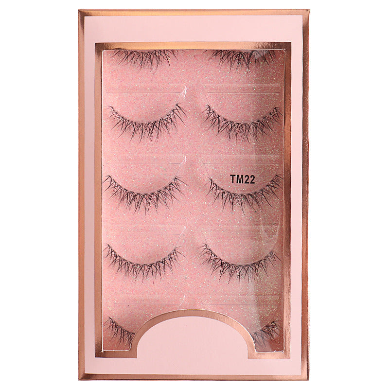 ✨5 pairs Little devil natural slender  natural artificial eyelashes  ✨