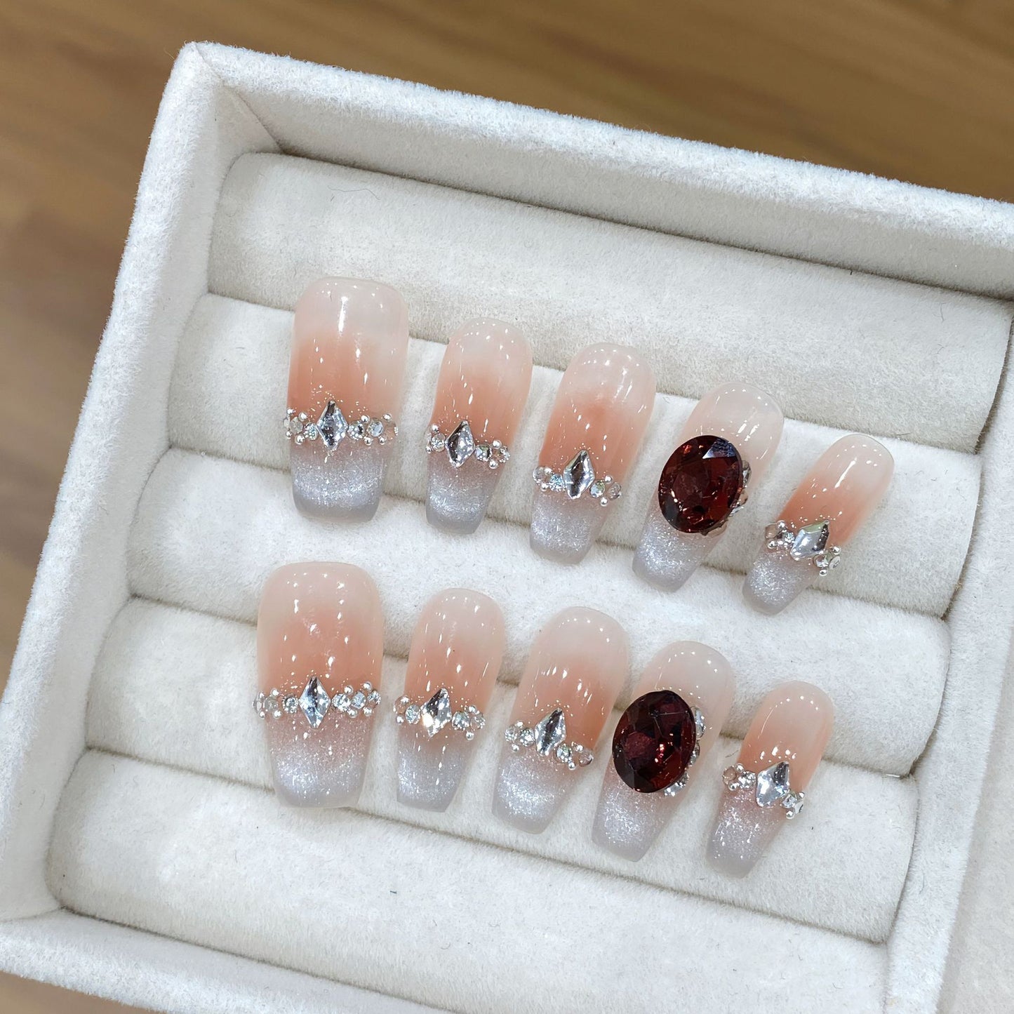 Blush Garnet Glow