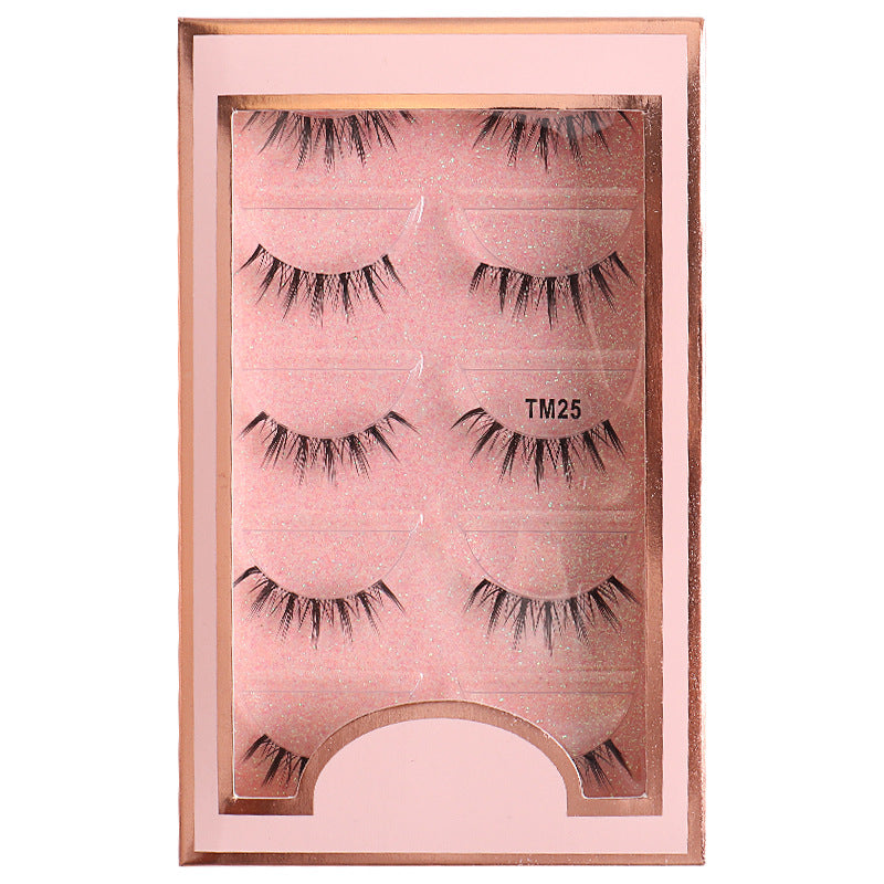 ✨5 pairs Little devil natural slender  natural artificial eyelashes  ✨