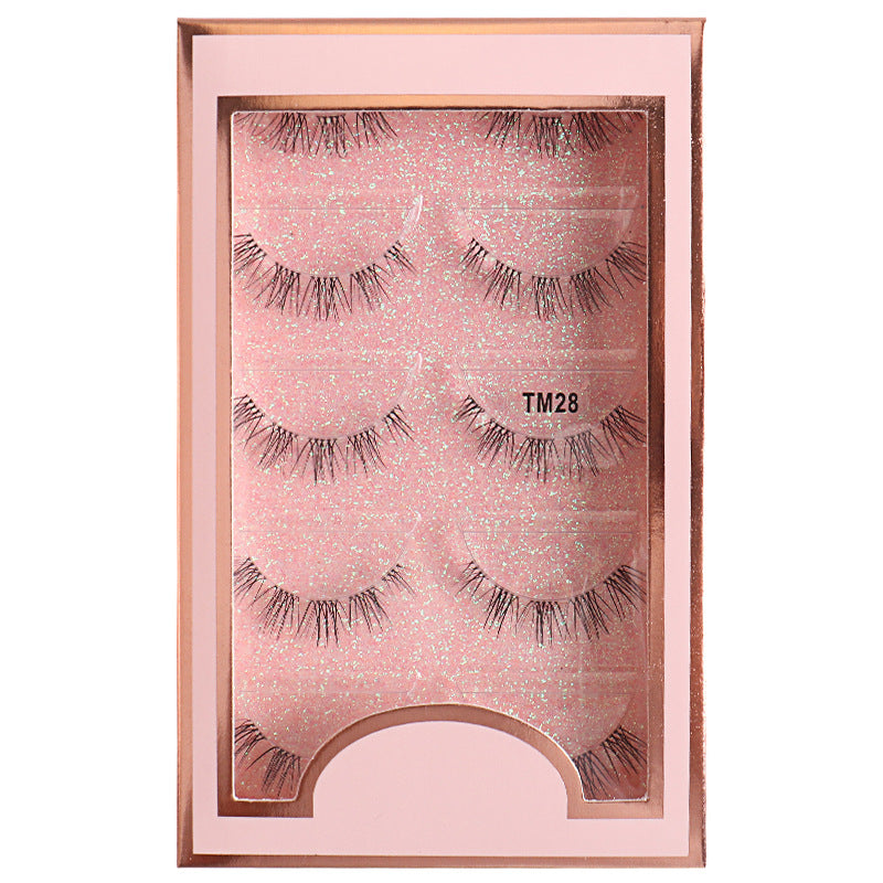 ✨5 pairs Little devil natural slender  natural artificial eyelashes  ✨