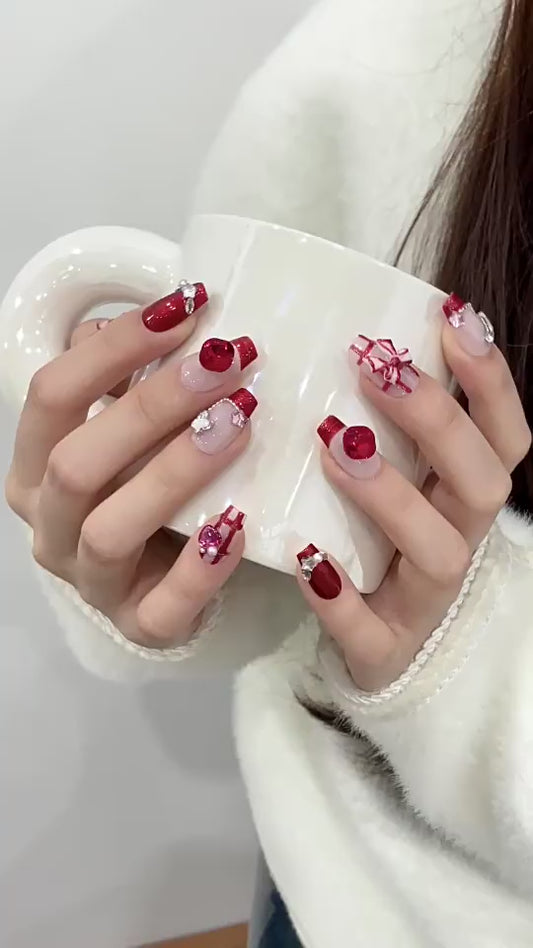 Red Check Diamond